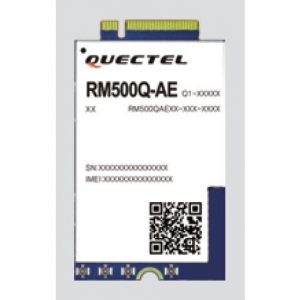 Quectel RM500Q-AE 5G NR global module 3GPP Release 15 NSA/SA operation, Sub-6 GHz M.2 socket